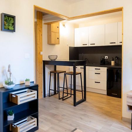 La Galleanne Studio Agreable Et Chaleureux Briançon Buitenkant foto
